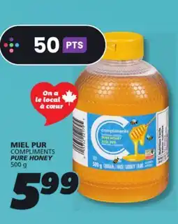 IGA COMPLIMENTS PURE HONEY offer