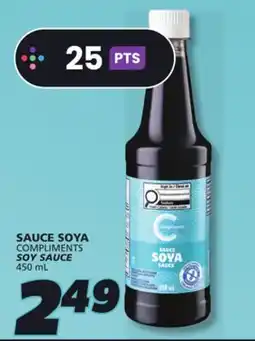 IGA COMPLIMENTS SOY SAUCE offer