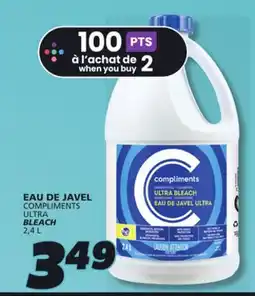 IGA COMPLIMENTS ULTRA BLEACH offer