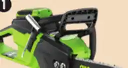 Canadian Tire Greenworks 60V Brushless Chainsaw, 18˝ with 4Ah Battery offer