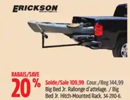 Canadian Tire Big Bed Jr. Hitch-Mounted Rack offer