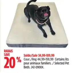 Canadian Tire Selected Pet Beds offer