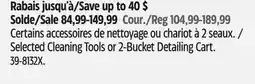 Canadian Tire Simoniz Selected Cleaning Tools or 2-Bucket Detailing Cart offer