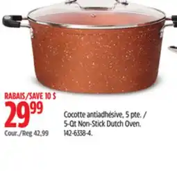 Canadian Tire The Rock 5-Qt Non-Stick Dutch Oven offer