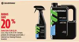Canadian Tire Silverwax Selected Car Cleaning Products offer