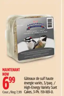 Canadian Tire Armstrong High-Energy Variety Suet Cakes offer