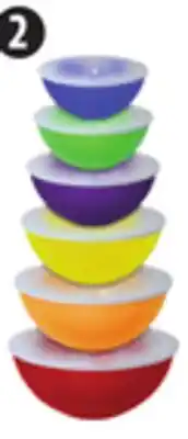 Canadian Tire Master Chef 12-Pc Mixing Bowl Set with Lids offer