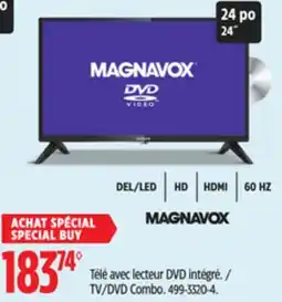 Canadian Tire Magnavox TV/DVD Combo offer