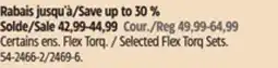 Canadian Tire DEWALT Selected Flex Torq Sets offer