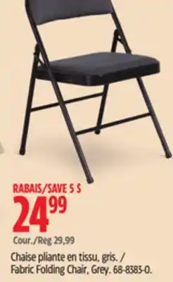 Canadian Tire For Living Fabric Folding Chair offer