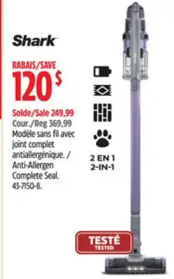 Canadian Tire Shark Anti-Allergen Complete Seal offer