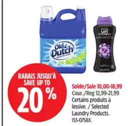 Canadian Tire Selected Laundry Products offer