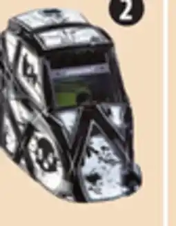 Canadian Tire Mastercraft White Skull Fixed Shade Auto-Darkening Welding Helmet offer