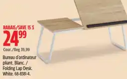 Canadian Tire Folding Lap Desk. White offer