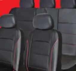 Canadian Tire AutoTrends Red Piping Sport Seat Cover Kit offer