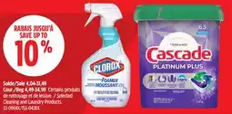 Canadian Tire Mr. Clean Selected Cleaning and Laundry Products offer