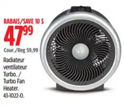 Canadian Tire Noma Turbo Fan Heater offer