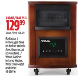 Canadian Tire NOMA Infrared Heater offer