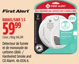 Canadian Tire First Alert Hardwired Smoke and CO Alarm offer