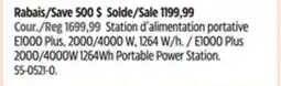 Canadian Tire Jackery E1000 Plus 2000/4000W 1264Wh Portable Power Station offer