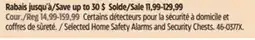 Canadian Tire First Alert Selected Home Safety Alarms and Security Chests offer