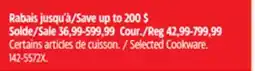 Canadian Tire Paderno Selected Cookware offer