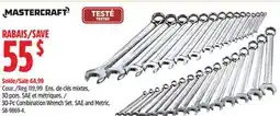 Canadian Tire Mastercraft 30-Pc Combination Wrench Set offer