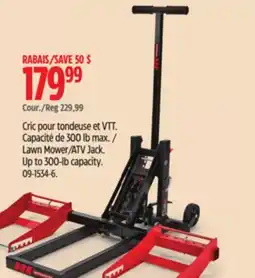 Canadian Tire Motomaster Lawn Mower/ATV Jack offer