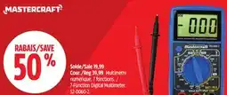 Canadian Tire Mastercraft 7-Function Digital Multimeter offer
