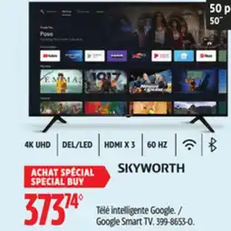 Canadian Tire Skyworth Google Smart TV offer