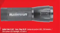 Canadian Tire Mastercraft 250-Lumen LED Flashlight offer