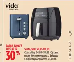 Canadian Tire Vida by PADERNO Selected Countertop Appliances offer