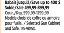 Canadian Tire Huntshield Selected Gun Cabinet and Safe offer
