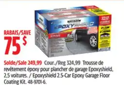 Canadian Tire Rust-Oleum Epoxyshield 2.5-Car Epoxy Garage Floor Coating Kit offer