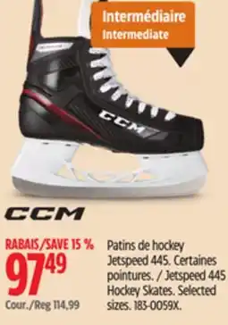 Canadian Tire Jetspeed 445 Hockey Skates. Selected sizes offer