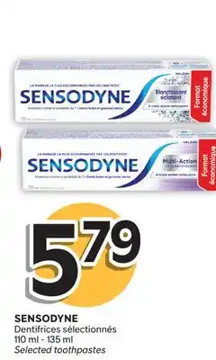 Brunet SENSODYNE Dentifrices sélectionnés offer