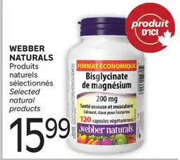 Brunet WEBBER NATURALS Produits naturels sélectionnés offer