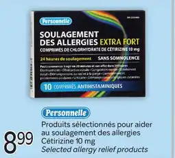 Brunet PERSONELLE Produits sélectionnés pour aider au soulagement des allergies Cétirizine offer
