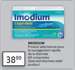 Brunet IMODIUM Produit sélectionné pour le soulagement rapide de la diarrhée offer