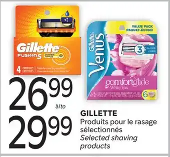Brunet GILLETTE Produits pour le rasage sélectionnés offer