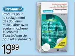 Brunet PERSONNELLE Produits pour le soulagement des douleurs musculaires avec acétaminophène offer