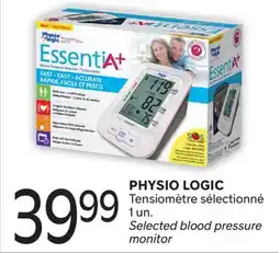 Brunet PHYSIO LOGIC Tensiomètre sélectionné offer