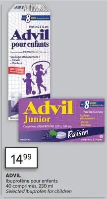 Brunet ADVIL Ibuprofène pour enfants offer