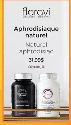 Jean Coutu FLORAVI Natural aphrodisiac offer