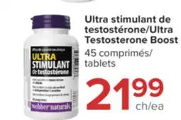 Jean Coutu WEBBER NATURALS Ultra stimulant de testostérone offer