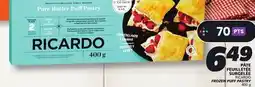 IGA RICARDO FROZEN PUFF PASTRY offer