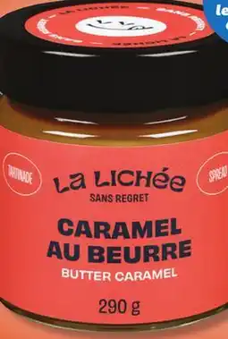 IGA LA LICHÉE BUTTER CARAMEL offer