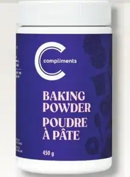 IGA COMPLIMENTS BAKING POWDER offer