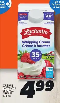 IGA LACTANTIA CREAM offer