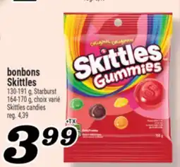 Marché Richelieu BONBONS SKITTLES | SKITTLES CANDIES offer